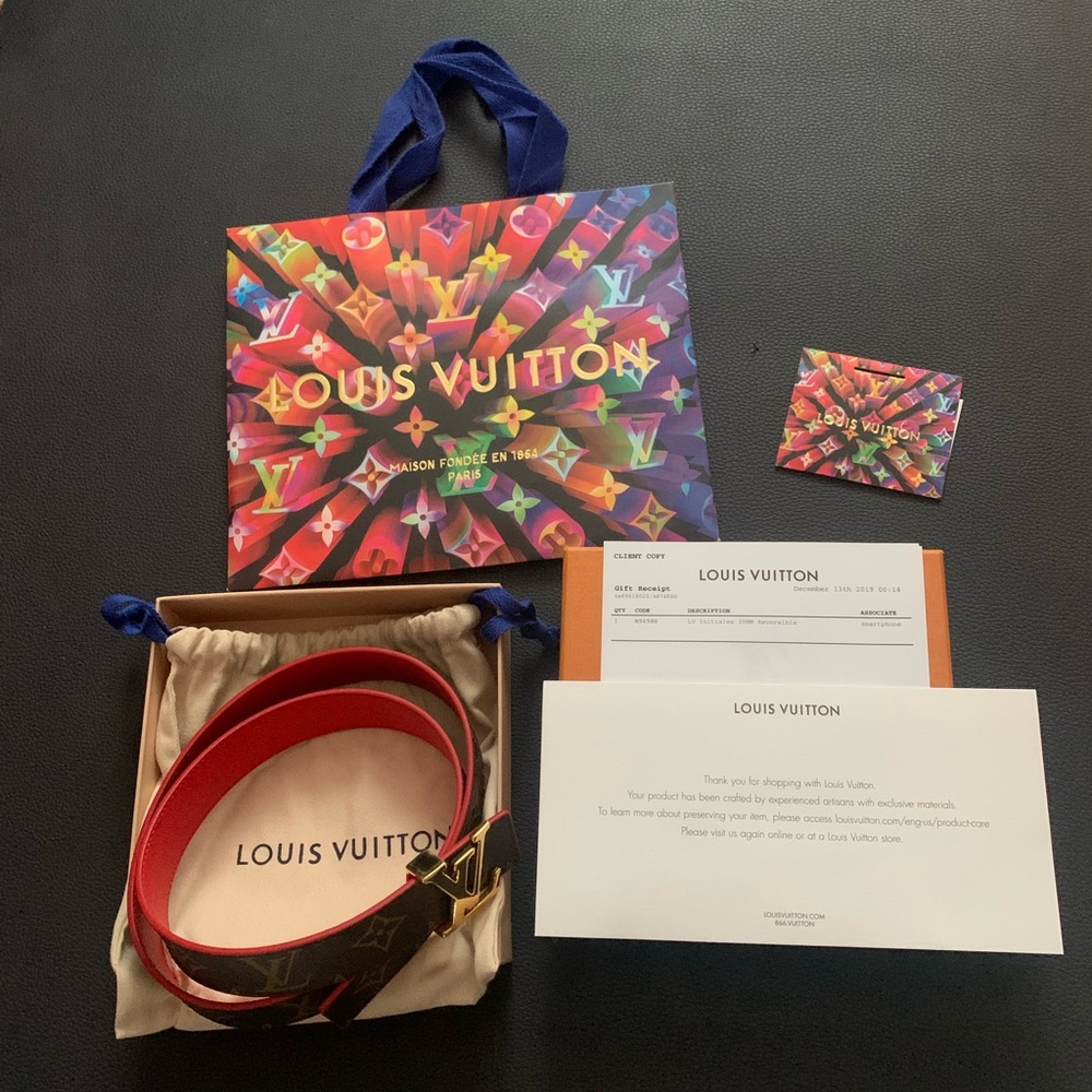 Louis Vuitton Reversible Belt